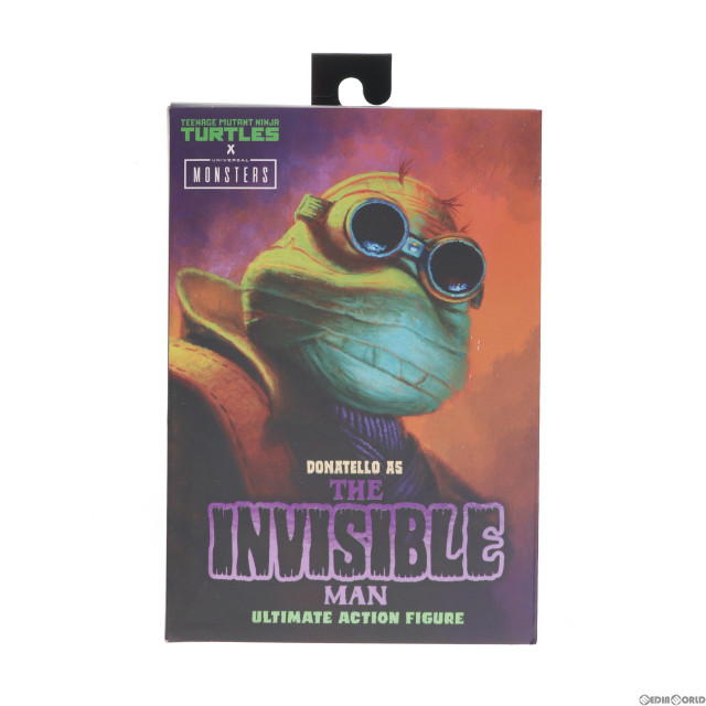 [FIG]TMNT×ユニバーサルモンスター ドナテロ as 透明人間 ティーンエイジ・ミュータント・ニンジャ・タートルズ 完成品 アルティメット 7インチアクションフィギュア ネカ