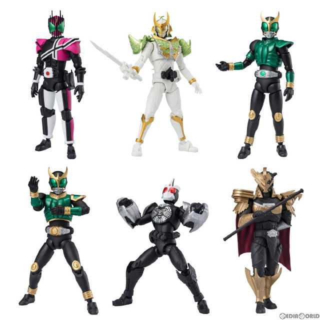 [FIG](BOX)(食玩)掌動-XX(ダブルクロス) 仮面ライダー6 可動フィギュア(10個) バンダイ