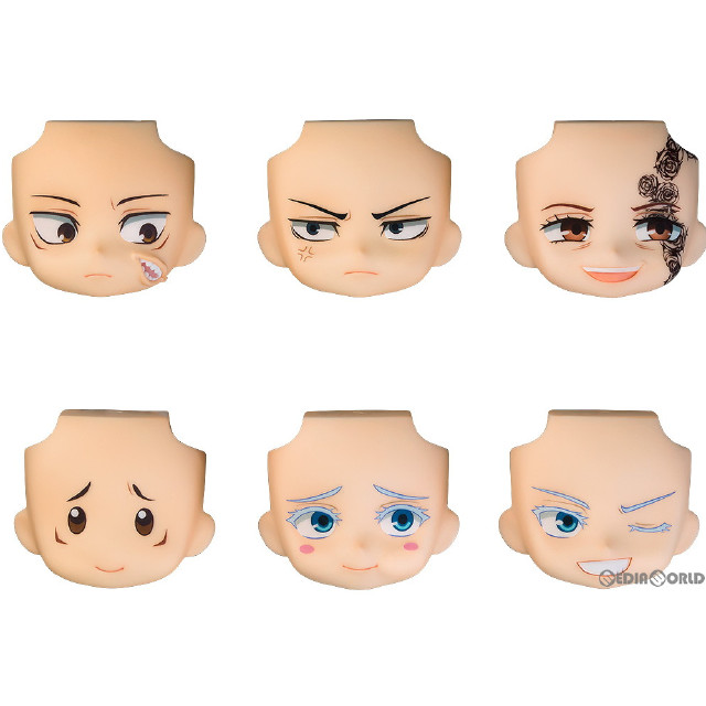 [FIG](BOX)ねんどろいどもあ とりかえっこフェイス 呪術廻戦01 フィギュア用アクセサリ(6個) グッドスマイルカンパニー