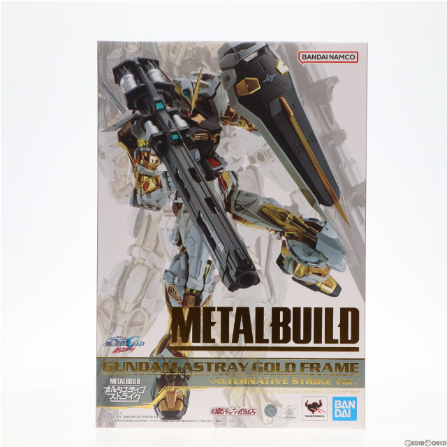 [FIG]魂ウェブ商店限定 METAL BUILD ガンダムアストレイ ゴールドフレーム(オルタナティブストライク Ver.) 機動戦士ガンダムSEED ASTRAY(シード アストレイ) 完成品 可動フィギュア バンダイスピリッツ