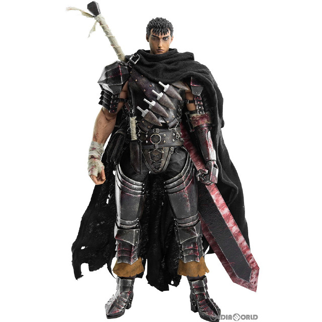 [FIG](再々販)Guts(Black Swordsman)(ガッツ(黒い剣士)) ベルセルク 1/6 完成品 可動フィギュア threezero(スリーゼロ)/グッドスマイルカンパニー