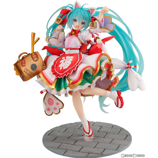 [FIG]初音ミク 招きミクver. キャラクター・ボーカル・シリーズ01 初音ミク 1/7 完成品 フィギュア KADOKAWA(カドカワ)/グッドスマイルカンパニー