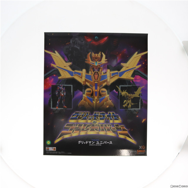 [FIG](再販)GOODSMILE ONLINE SHOP限定 THE合体 グリッドナイト&ゴルドバーン 劇場版『グリッドマン ユニバース』 完成品 可動フィギュア グッドスマイルカンパニー