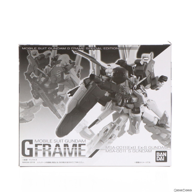 [FIG](食玩)プレミアムバンダイ限定 機動戦士ガンダム Gフレーム Ex-Sガンダム/Sガンダム ガンダム・センチネル 可動フィギュア バンダイ