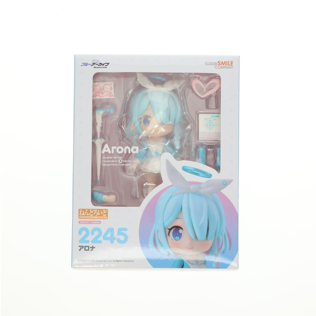 [FIG]GOODSMILE ONLINE SHOP限定特典付属 ねんどろいど 2245 アロナ ブルーアーカイブ -Blue Archive- 完成品 可動フィギュア グッドスマイルカンパニー