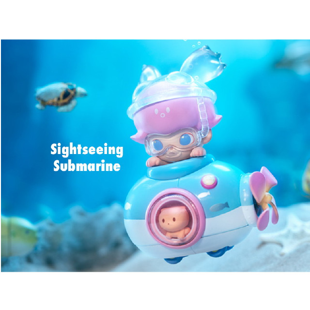 [FIG](単品)DIMOO(ディムー) Where We Go シリーズ Sightseeing Submarine フィギュア POPMART(ポップマート)