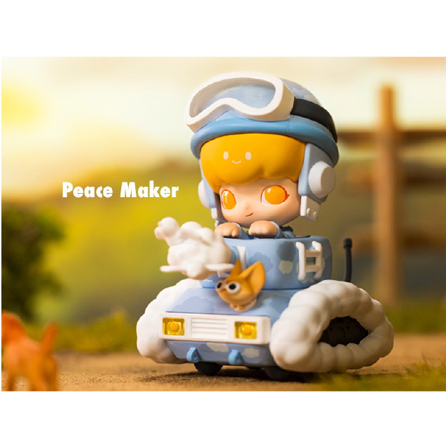 [FIG](単品)DIMOO(ディムー) Where We Go シリーズ Peace Maker フィギュア POPMART(ポップマート)