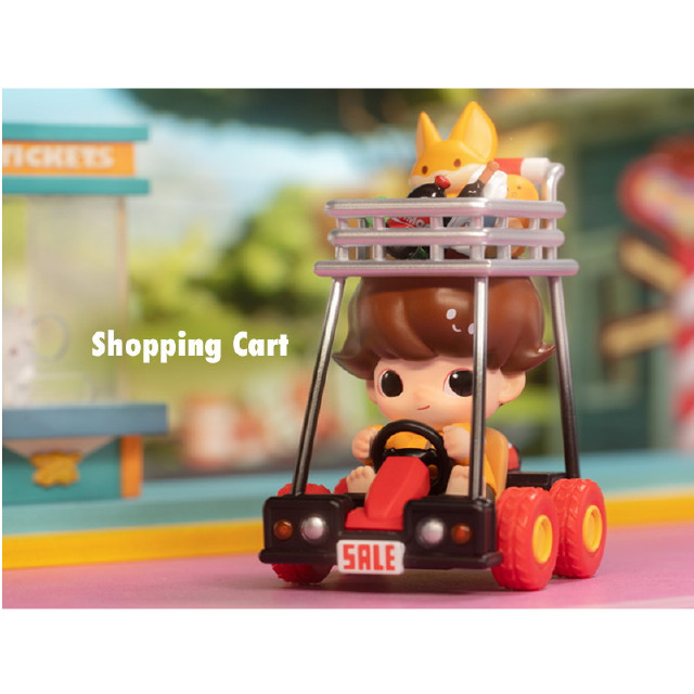 [FIG](単品)DIMOO(ディムー) Where We Go シリーズ Shopping Cart フィギュア POPMART(ポップマート)