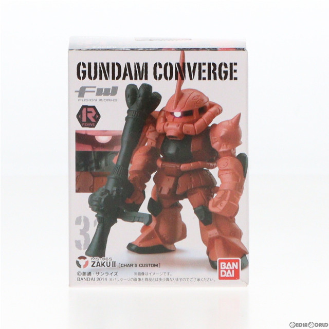 [FIG](単品)(食玩)FW GUNDAM CONVERGE16(ガンダムコンバージ) ザクII(シャア専用) 機動戦士ガンダムシリーズ フィギュア バンダイ