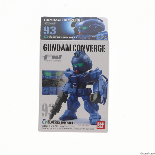 [FIG](単品)(食玩)FW GUNDAM CONVERGE15(ガンダムコンバージ) 【シークレット2】ブルーディスティニー1号機 EXAMシステムver.(ビームサーベル) 機動戦士ガンダムシリーズ フィギュア バンダイ