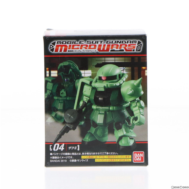 [FIG](単品)(食玩)機動戦士ガンダム マイクロウォーズ ザクII 機動戦士ガンダムシリーズ フィギュア バンダイ