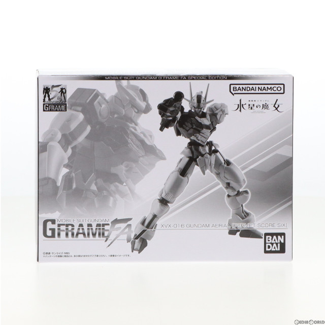 [FIG](食玩)プレミアムバンダイ限定 機動戦士ガンダム GフレームFA ガンダムエアリアル(パーメットスコア・シックス) 機動戦士ガンダム 水星の魔女 組立品 フィギュア バンダイ