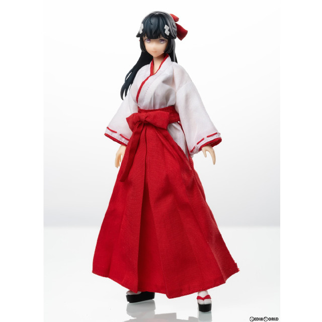 [FIG]初回生産特典付属 POCKET ART SERIES PA005 退魔巫女 椿(つばき) 1/12 完成品 可動フィギュア HASUKI(ハスキ)