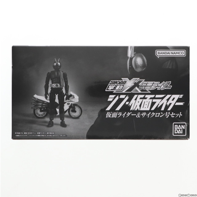 [FIG](食玩)プレミアムバンダイ限定 掌動-XX(ダブルクロス) 仮面ライダー&サイクロン号セット シン・仮面ライダー 可動フィギュア バンダイ