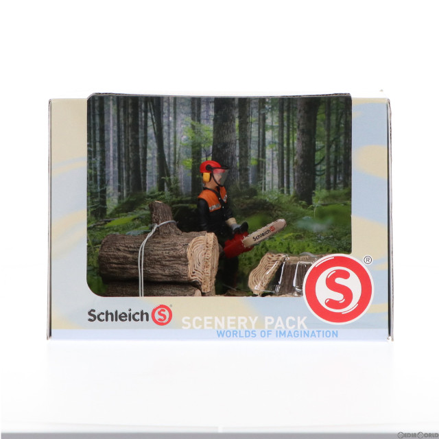 [FIG] シーナリーセット 森林作業セット 完成品 フィギュア(41806) Schleich(シュライヒ)