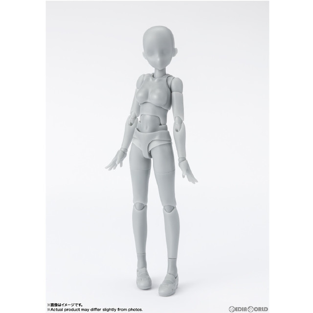 [FIG]S.H.Figuarts(フィギュアーツ) ボディちゃん -スクールライフ- Edition DX SET(Gray Color Ver.) 完成品 可動フィギュア バンダイスピリッツ