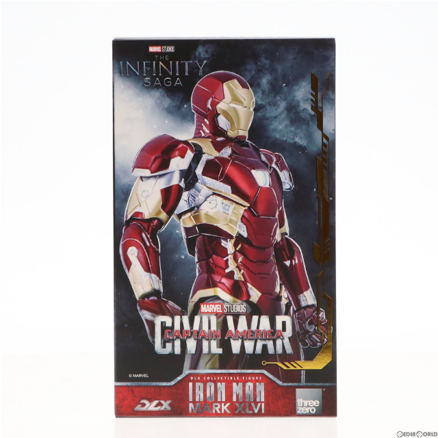 [FIG]DLX Iron Man Mark 46(DLX アイアンマン・マーク46) Marvel Studios' The Infinity Saga(マーベル・スタジオ『インフィニティ・サーガ』) 1/12 完成品 可動フィギュア(海外流通版) threezero(スリーゼロ)