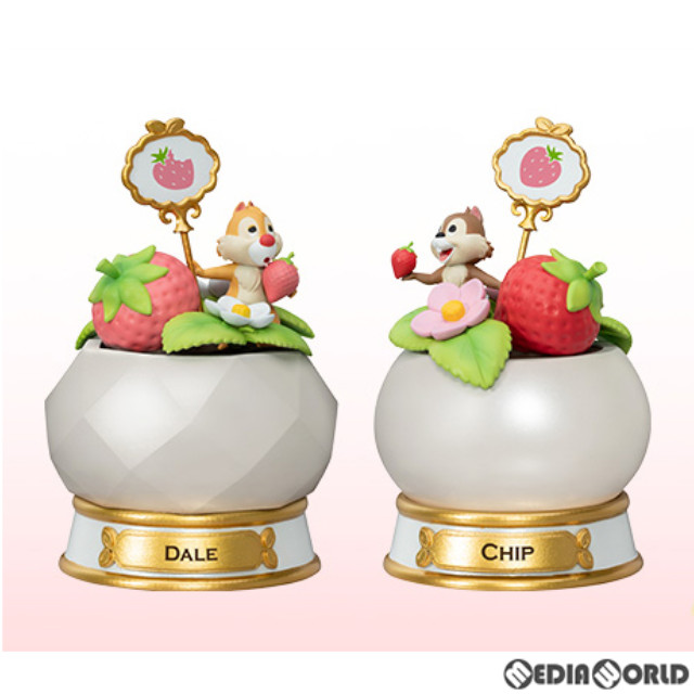 [FIG]ミニ・Dステージ #006SP ディズニー 「ポケット・プラント」シリーズ チップ&デール(ストロベリー版) 2体セット 完成品 フィギュア(MDS-006SP) Beast Kingdom(ビーストキングダム)/ホットトイズ