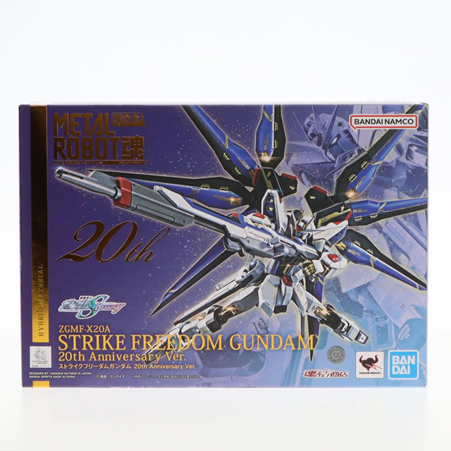 [FIG]魂ウェブ商店限定 METAL ROBOT魂(SIDE MS) ストライクフリーダムガンダム 20th Anniversary Ver. 機動戦士ガンダムSEED DESTINY(シード デスティニー) 可動フィギュア バンダイ