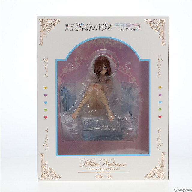 [FIG]あみあみ限定特典付属 PRISMA WING 中野三玖(なかのみく) 五等分の花嫁 1/7 完成品 フィギュア(PWGTHN-03P) プライム1スタジオ