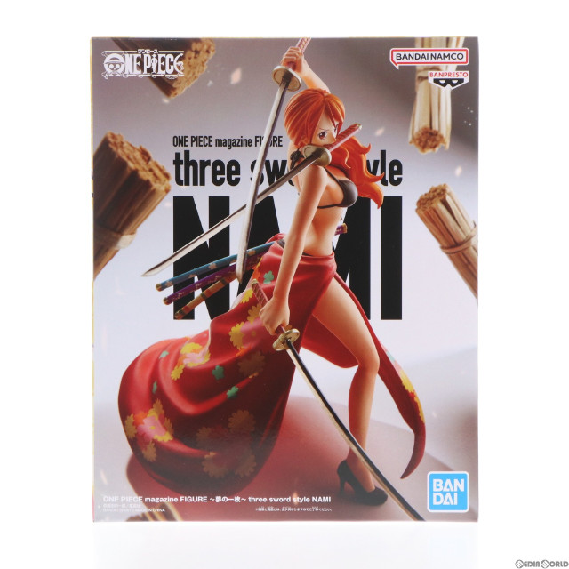 [FIG]ジャンプキャラクターズストア限定 ナミ(三刀流) ワンピース ONE PIECE magazine FIGURE 〜夢の一枚〜 three sword style NAMI 完成品 フィギュア(2663817) バンプレスト