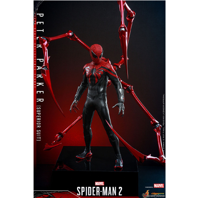 [FIG] ビデオゲーム・マスターピース ピーター・パーカー/スパイダーマン(スーペリア・スーツ) Marvel's Spider-Man 2(スパイダーマン2) 1/6 完成品 可動フィギュア(VGM#61) ホットトイズ