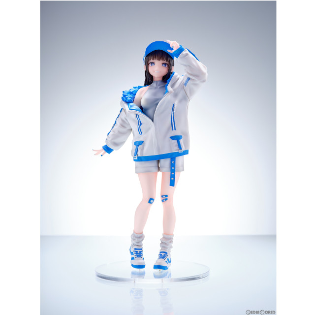 [FIG]OMAHA×真白K大 壱色青藍(いっしきせいらん) 1/7 完成品 フィギュア OMAHA(オマハ)