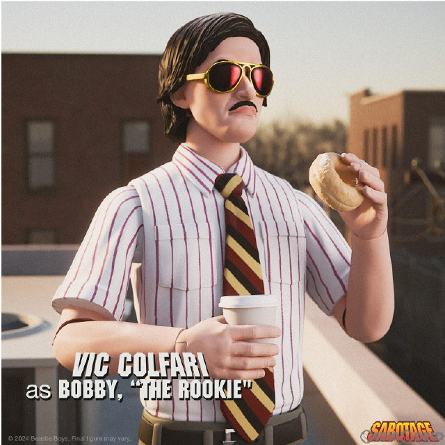 [FIG] ヴィック・コルファリ(Bobby The Rookie)as アドロック BEASTIE BOYS ビースティ・ボーイズ サボタージュ アルティメイト 7インチ 完成品 アクションフィギュア スーパー7
