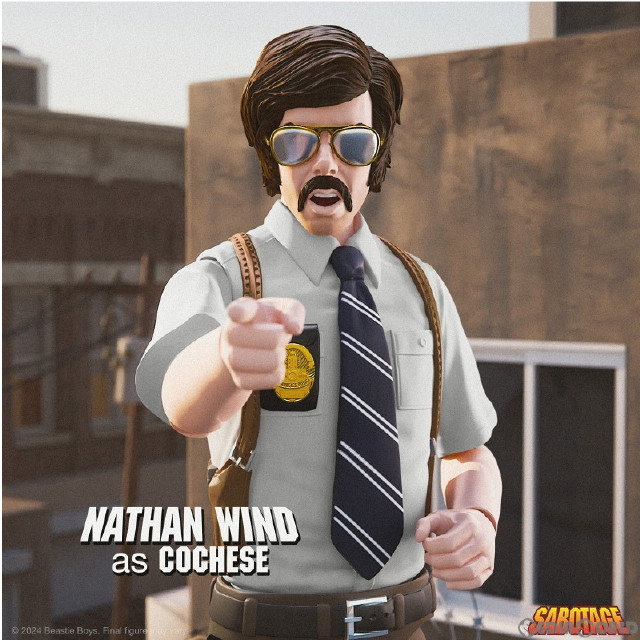 [FIG] ノーザン・ウィンド(Cochese)as MCA BEASTIE BOYS ビースティ・ボーイズ サボタージュ アルティメイト 7インチ 完成品 アクションフィギュア スーパー7