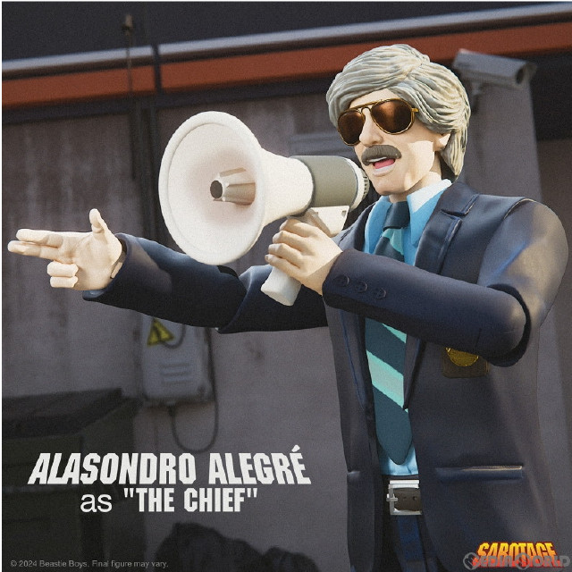 [FIG] アラソンドロ・アレグレ(The Chief)as マイクD BEASTIE BOYS ビースティ・ボーイズ サボタージュ アルティメイト 7インチ 完成品 アクションフィギュア スーパー7