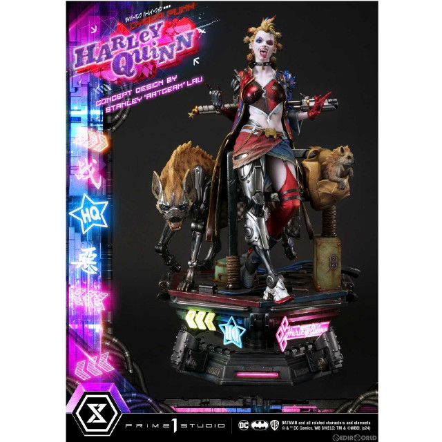 [FIG] アルティメットプレミアムマスターライン サイバーパンク ハーレイ・クイン(Concept design by Stanley Artgerm Lau) バットマン(コミック) 1/4 完成品 フィギュア(UPMDC-08) プライム1スタジオ