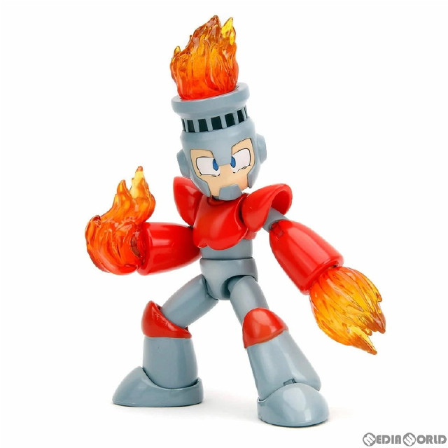 [FIG]ファイヤーマン ロックマン 1/12 完成品 アクションフィギュア(JADA34222) Jada Toys(ジャダトイズ)