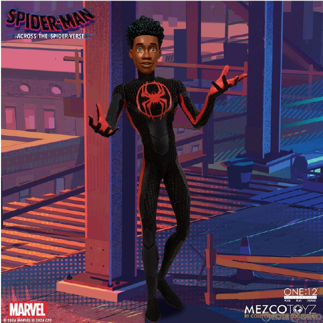 [FIG] ワン12コレクティブ マイルズ・モラレス スパイダーマン:アクロス・ザ・スパイダーバース 1/12 完成品 アクションフィギュア メズコトイズ