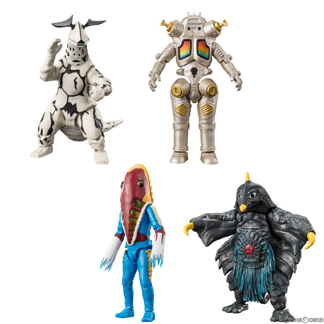[FIG](BOX)(食玩)超動αウルトラ怪獣2 ウルトラセブン 可動フィギュア(4個) バンダイ