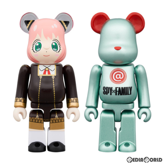 [FIG]BE@RBRICK(ベアブリック) SPY×FAMILY(スパイファミリー) 100% 2PCS SET 完成品 可動フィギュア メディコム・トイ