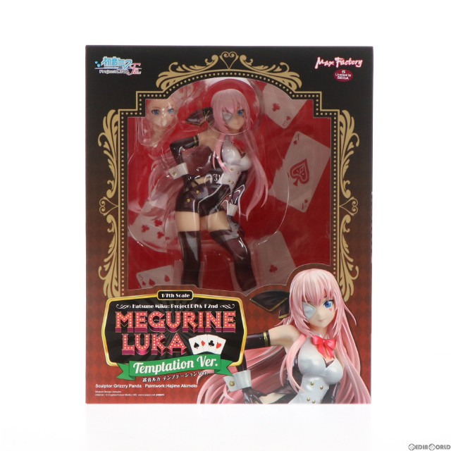 [FIG]GOODSMILE ONLINE SHOP購入特典付属 巡音ルカ(めぐりねるか) テンプテーションVer. 初音ミク -Project DIVA- F 2nd 1/7 完成品 フィギュア マックスファクトリー