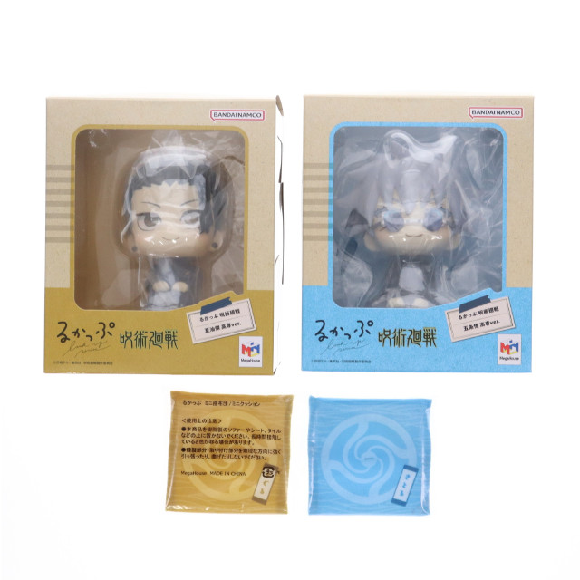 [FIG]プレミアムバンダイ限定特典付属 るかっぷ 五条悟&夏油傑(ごじょうさとる&げとうすぐる) 高専Ver. セット 呪術廻戦 完成品 フィギュア メガトレショップ&プレミアムバンダイ限定 メガハウス