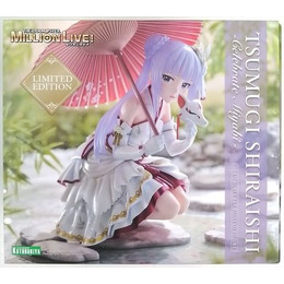 [FIG]コトブキヤショップ限定 白石紬-セレブレイト・ミヤビ- Limited Edition(しらいしつむぎ) アイドルマスター ミリオンライブ! 1/7 完成品 フィギュア(PV145) コトブキヤ