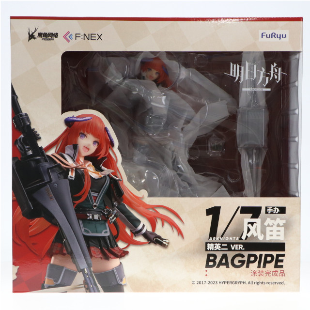 [FIG]F:NEX限定 バグパイプ 昇進段階二 VER. アークナイツ 1/7 完成品 フィギュア フリュー