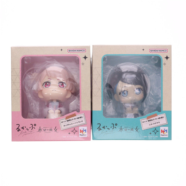 [FIG]プレミアムバンダイ限定特典無し るかっぷ ニカ・ナナウラ&チュアチュリー・パンランチセット 機動戦士ガンダム 水星の魔女 完成品 フィギュア メガハウス