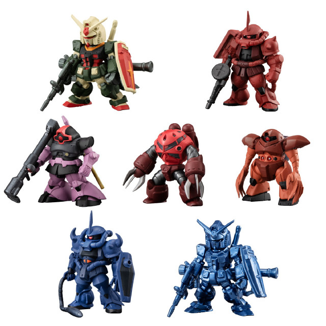 [FIG](BOX)(食玩)FW GUNDAM CONVERGE(ガンダムコンバージ) ♯MOVIE VISUAL SELECTION 機動戦士ガンダム フィギュア(10個) バンダイ