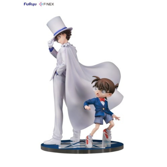 [FIG] 江戸川コナン&怪盗キッド 名探偵コナン 1/7 完成品 フィギュア(AMU-FNX1092) フリュー