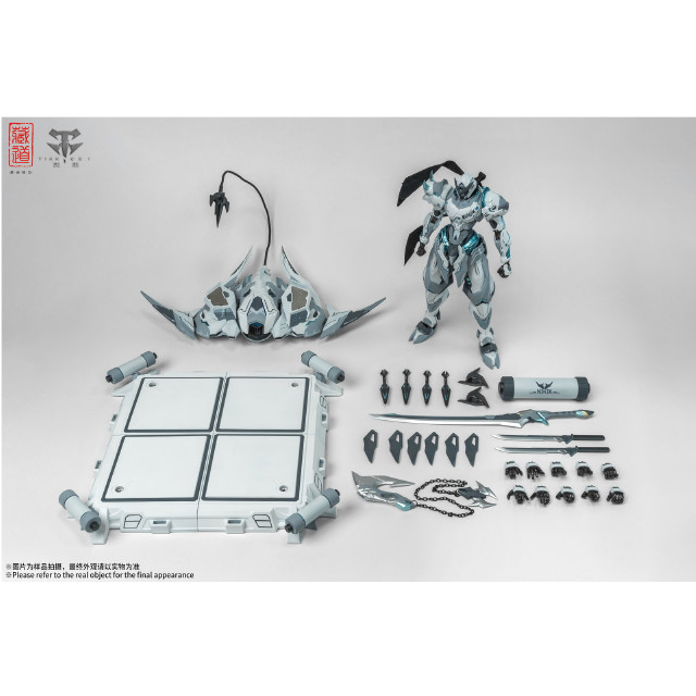 [FIG] CD-07W 影域衆-セン冥(センメイ) 白幽霊 完成品 合金可動フィギュア 蔵道模型(ZEN Of Collectible)