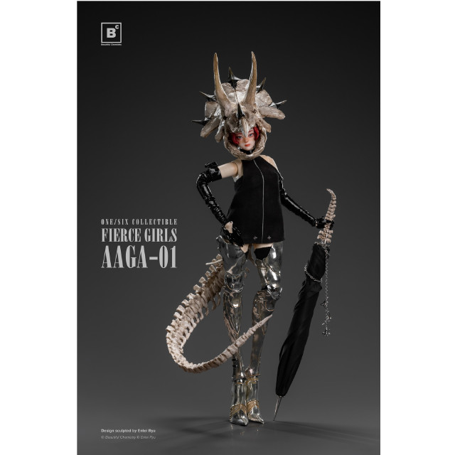 [FIG] Beautiful Chemistry Fierce Girls Series BONE GIRL/ TRICERATOPS(トリケラトプス) 1/6 完成品 可動フィギュア(AAGA-01) Underverse(アンダーバース)