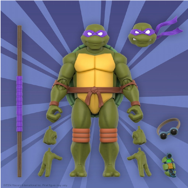 [FIG] ドナテロ(2003 Ver.) ティーンエイジ・ミュータント・ニンジャ・タートルズ TMNT wave 12 完成品 アルティメイト 7インチ アクションフィギュア スーパー7