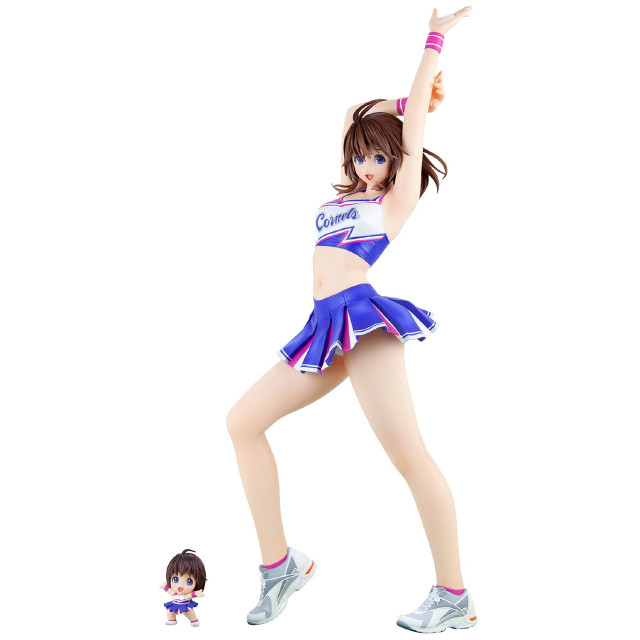 [FIG]No.250 やすみちゃんチアリーダー'24 成形色アイボリー 1/5.5 レジンキャストキット フィギュア クルシマ製作所
