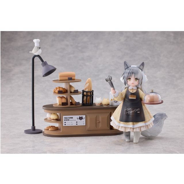 [FIG] DLCシリーズ ティータイム キャッツ シーン にゃん町「パン屋」店員にゃん 完成品 フィギュア RIBOSE(核糖文化)