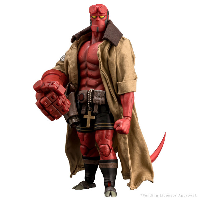 [FIG] ヘルボーイ 1/12 SCALE ACTION FIGURE 30TH ANNIVERSARY EDITION HELLBOY 完成品 可動フィギュア 1000toys