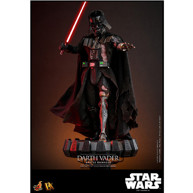 [FIG] ムービー・マスターピース DX ダース・ベイダー(バトルダメージ) STAR WARS(スター・ウォーズ) 1/6 完成品 可動フィギュア(DX#44) ホットトイズ