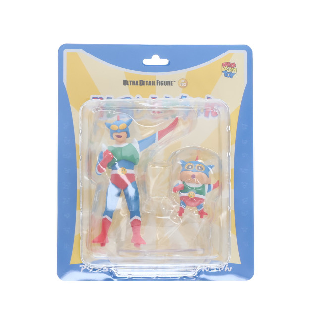 [FIG]ウルトラディテールフィギュア No.762 UDF アクション仮面 & アクション仮面しんちゃん(リニューアル版) クレヨンしんちゃん 完成品 フィギュア メディコム・トイ